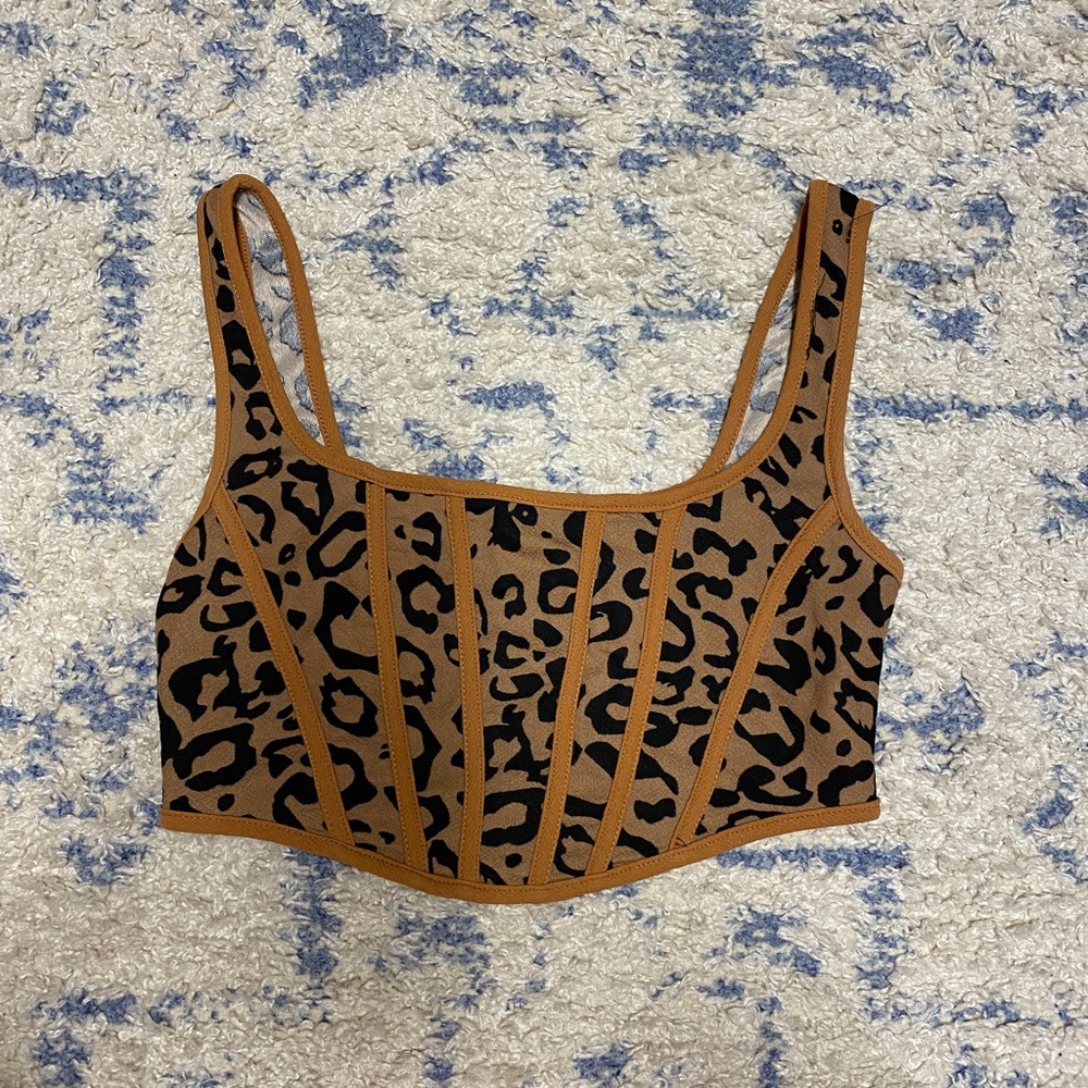 Cheetah tank top